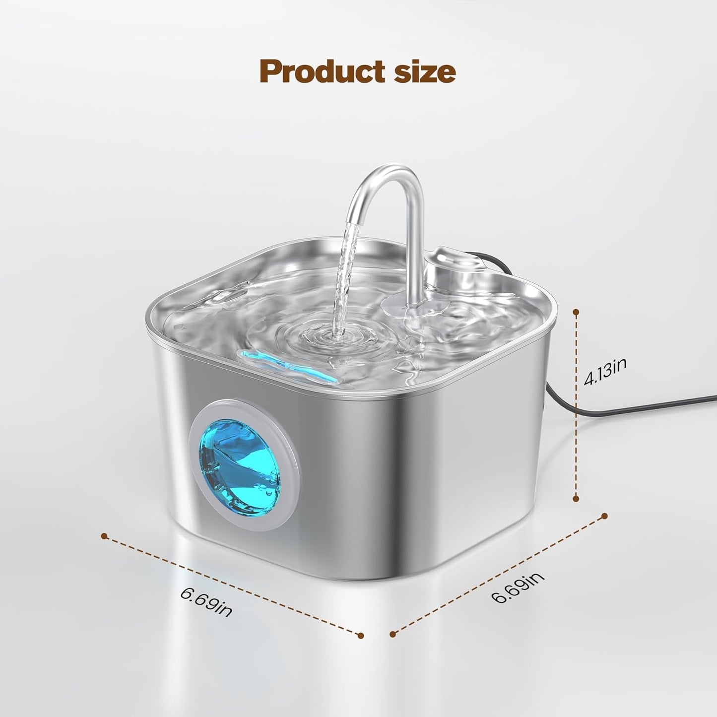WhiskerFlow Cat Water Fountain