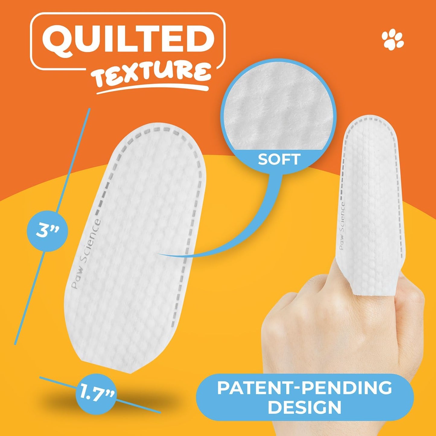 Gentle Pet Ear Care Wipes