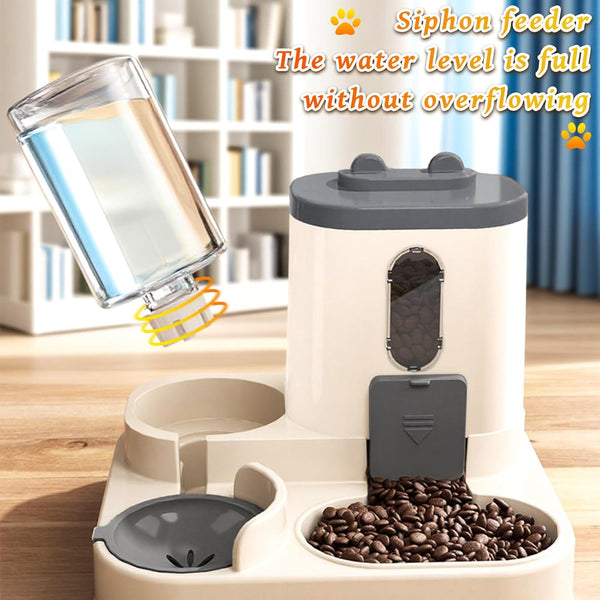 Automatic Pet Feeder and Waterer