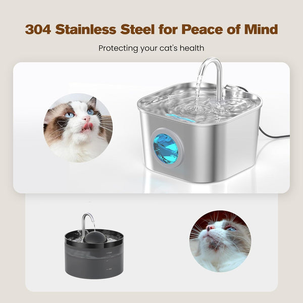 WhiskerFlow Cat Water Fountain
