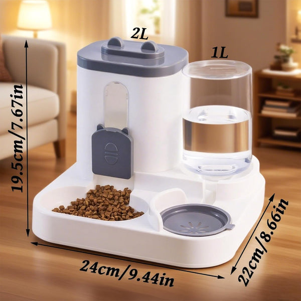Automatic Pet Feeder and Waterer