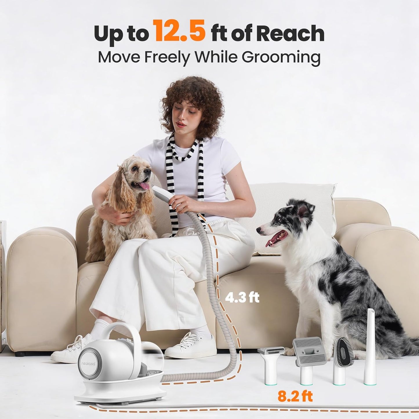 Pawsome Grooming Vacuum Kit