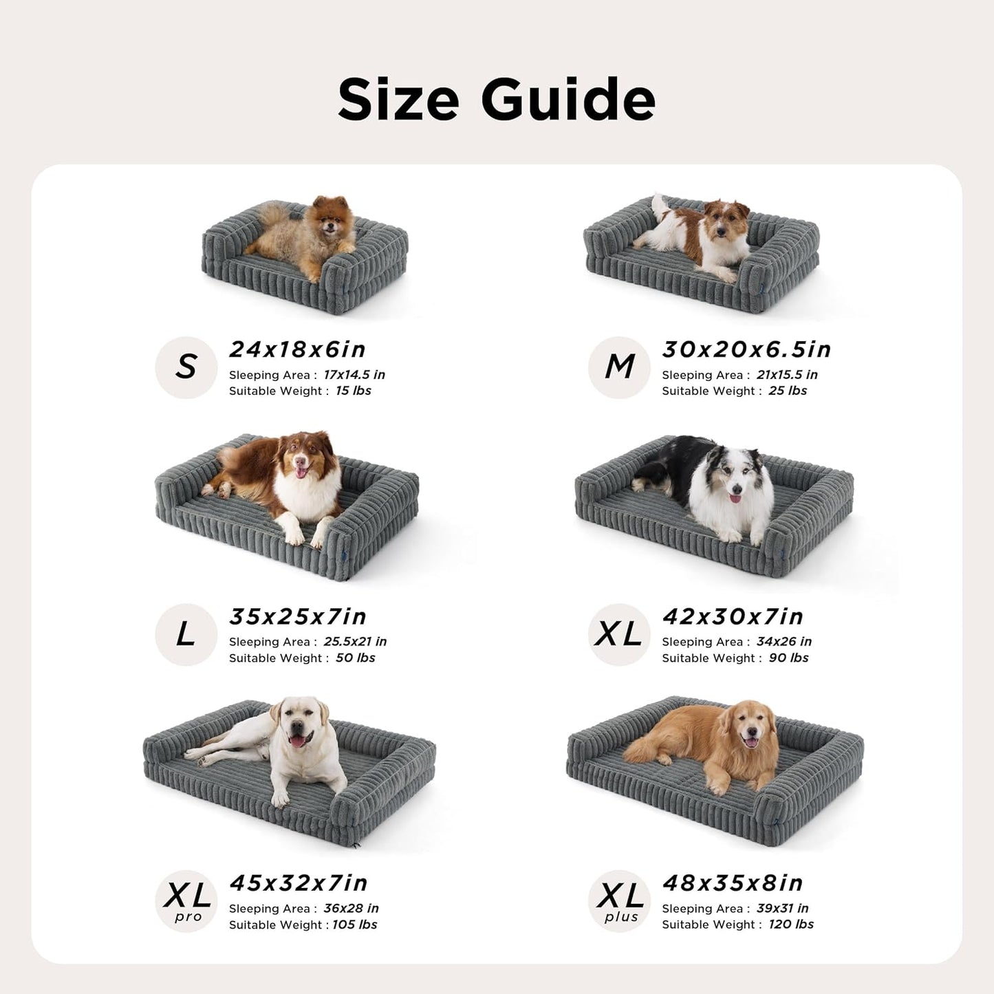 Orthopedic Memory Foam Pet Sofa