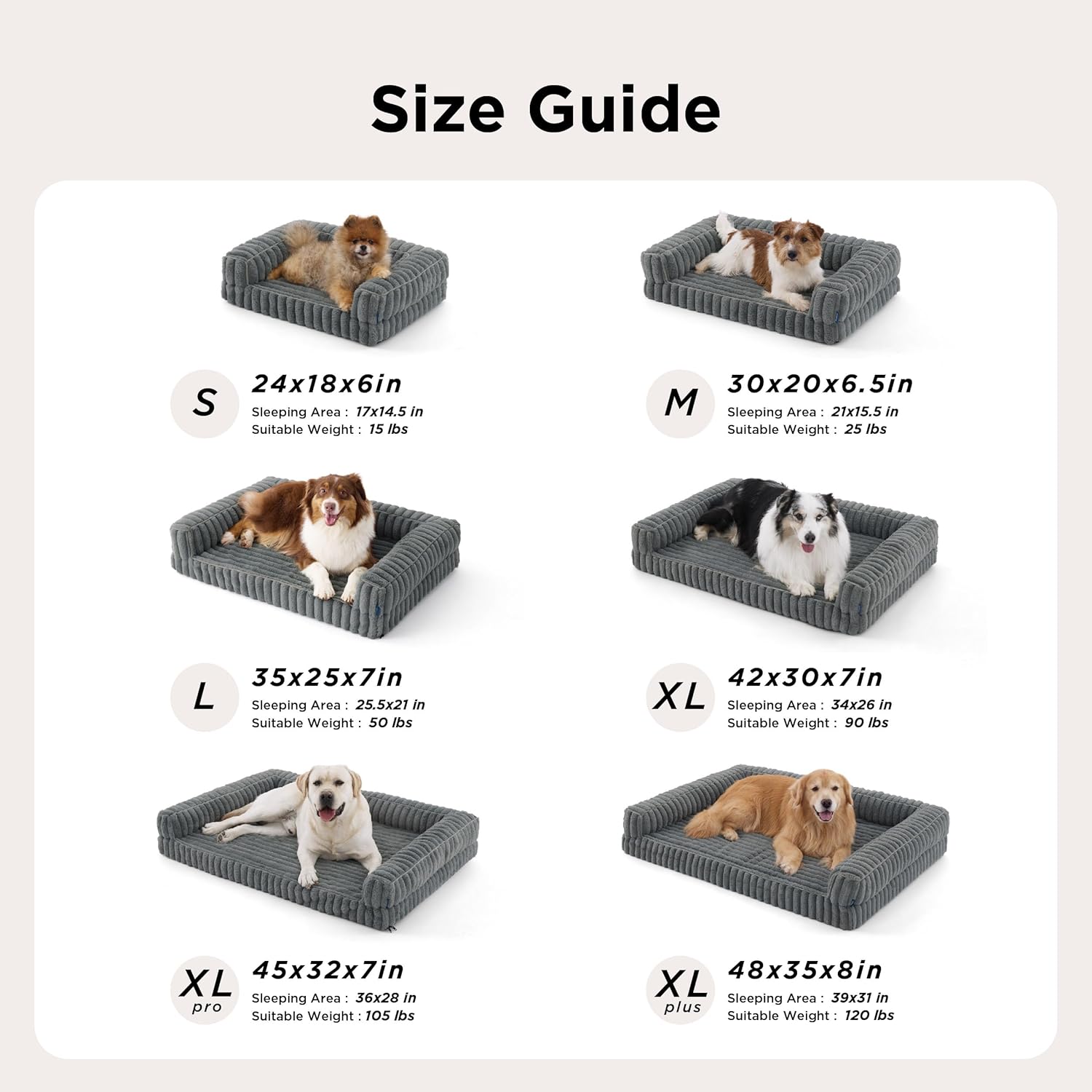 Orthopedic Memory Foam Pet Sofa
